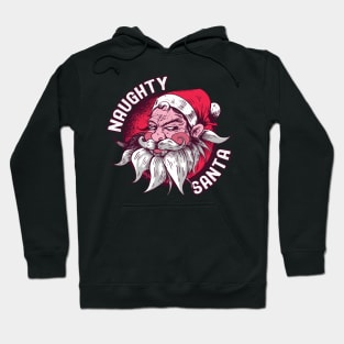 Funny NAUGHTY SANTA Adult Humor Design Hoodie